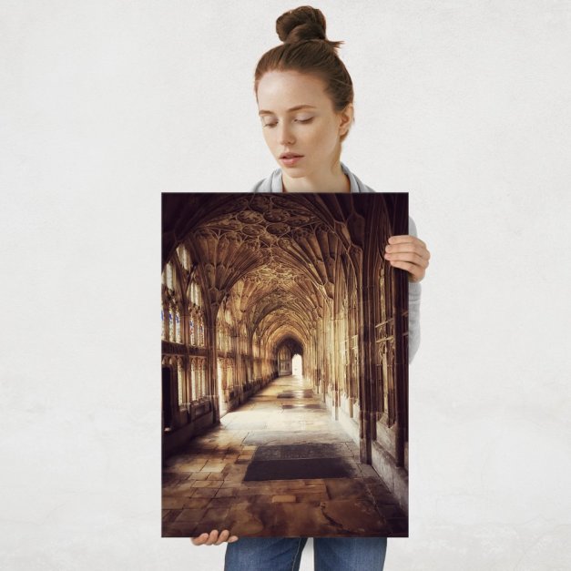 Plakat metalowy katedra L