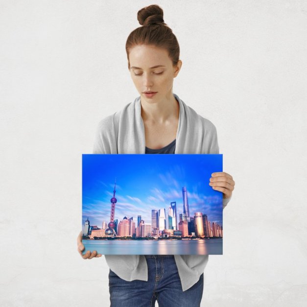 Plakat metalowy Shanghai M