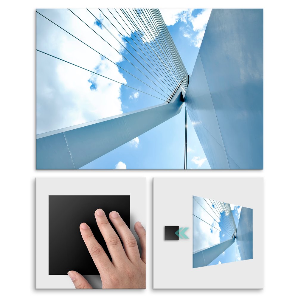 Plakat metalowy architektura M