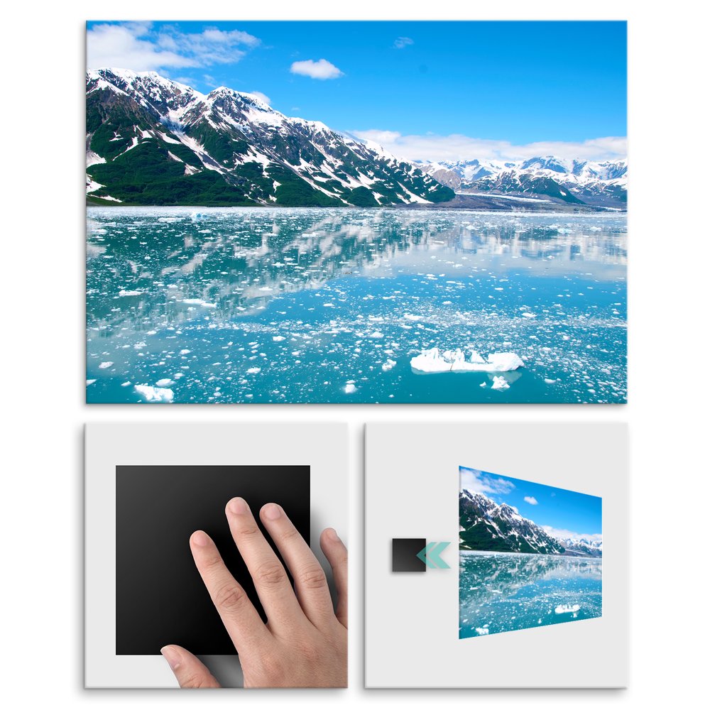 Plakat metalowy zimowe gry L