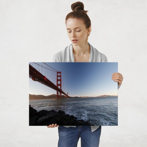 Plakat metalowy San Francisco L
