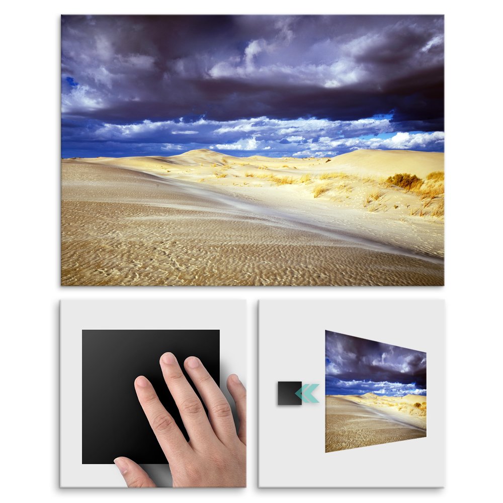 Plakat metalowy pustynia L