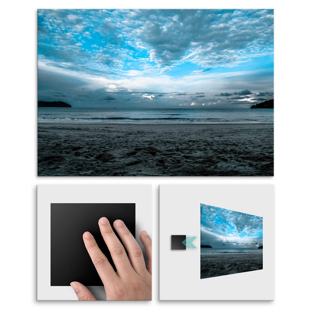 Plakat metalowy wybrzee L