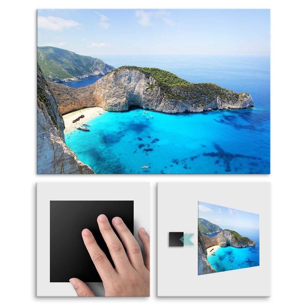 Plakat metalowy Zakynthos L