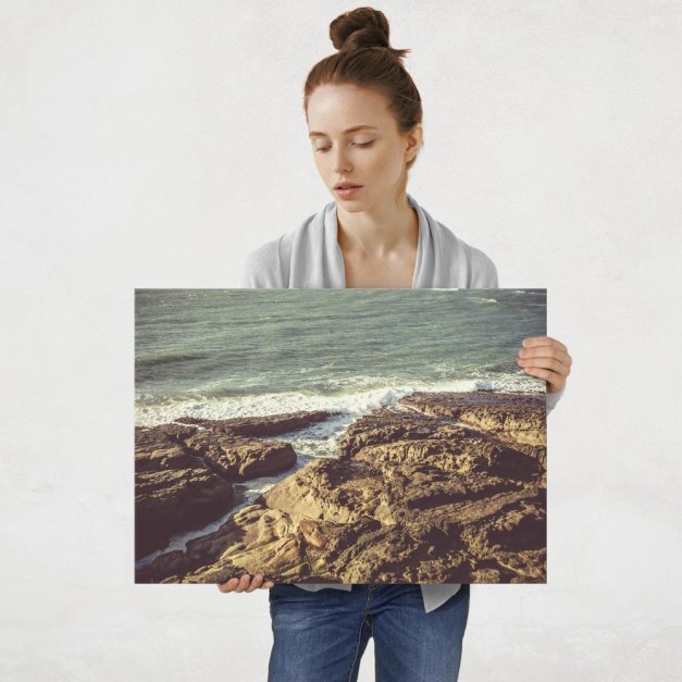 Plakat metalowy wybrzeże L