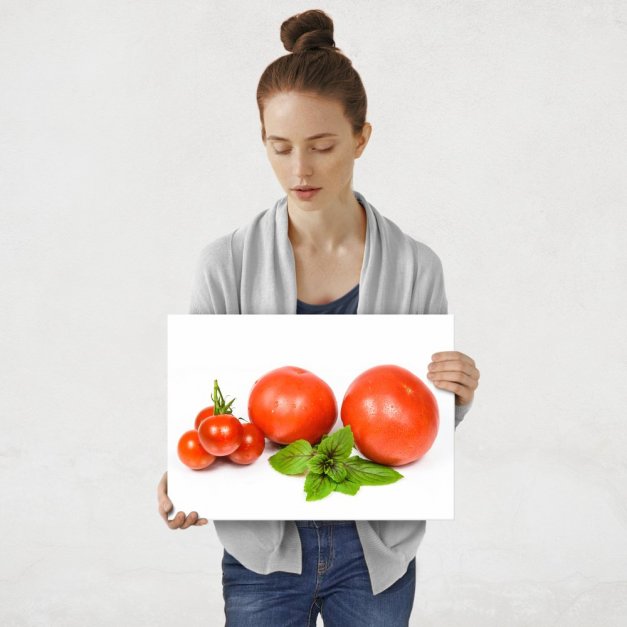 Plakat metalowy pomidor M