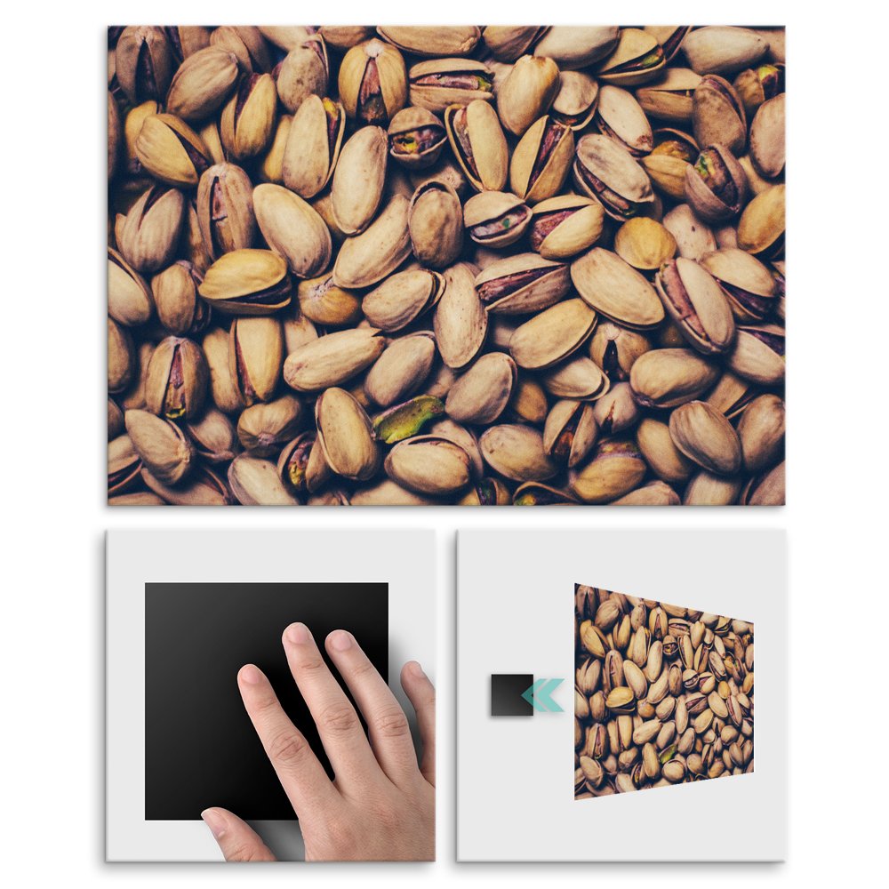 Plakat metalowy pistacje L
