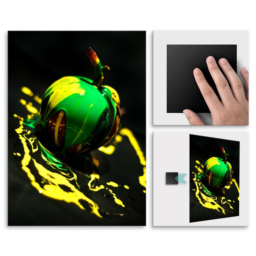 Plakat metalowy jabko L