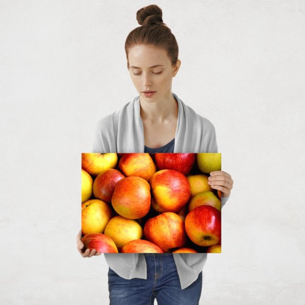 Plakat metalowy jabłka M