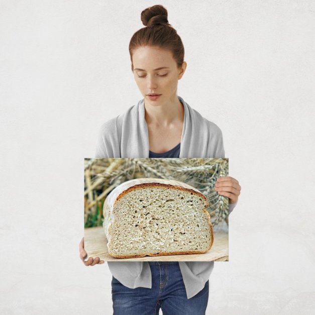 Plakat metalowy chleb M