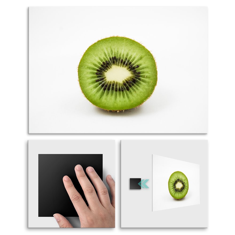 Plakat metalowy kiwi L