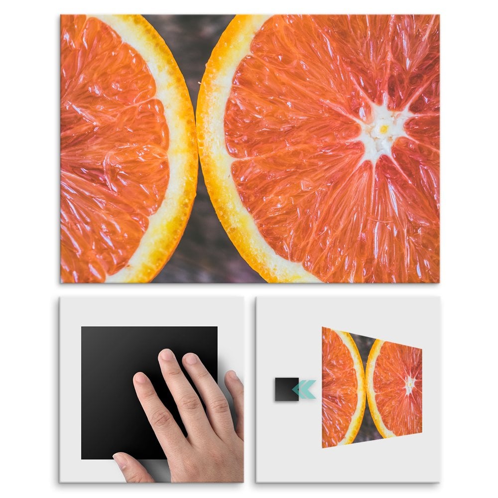 Plakat metalowy grejphfrut L