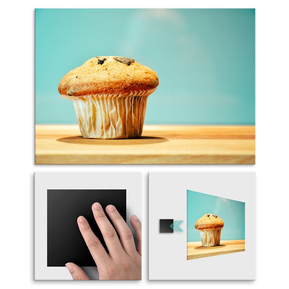 Plakat metalowy muffinka L
