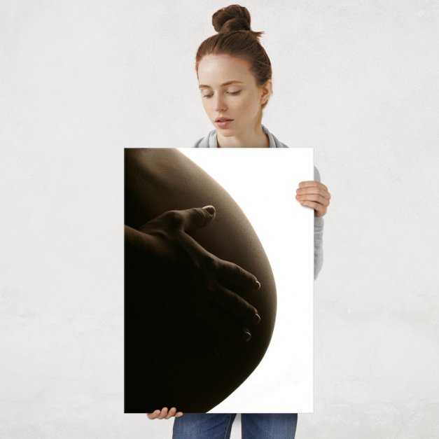 Plakat metalowy matczyna opieka L