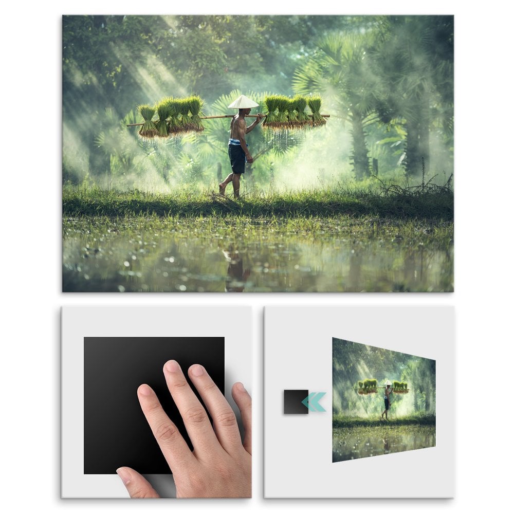 Plakat metalowy hodowca ryu L