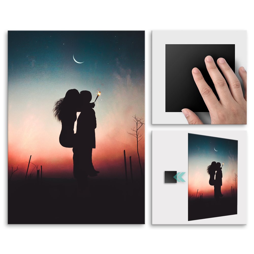 Plakat metalowy mio noc M