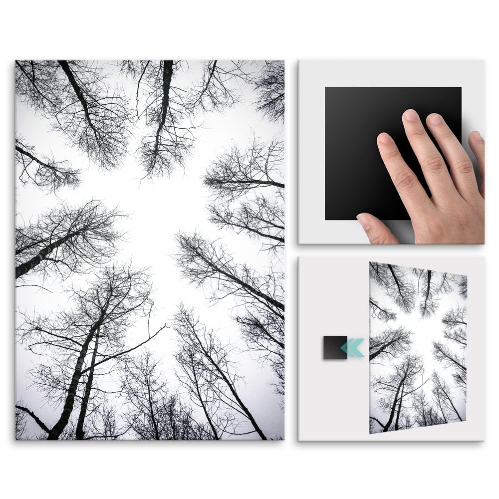 Plakat metalowy melancholia L