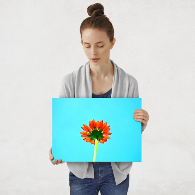 Plakat metalowy łodyga M