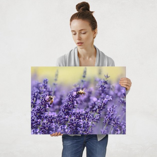 Plakat metalowy zapylanie L