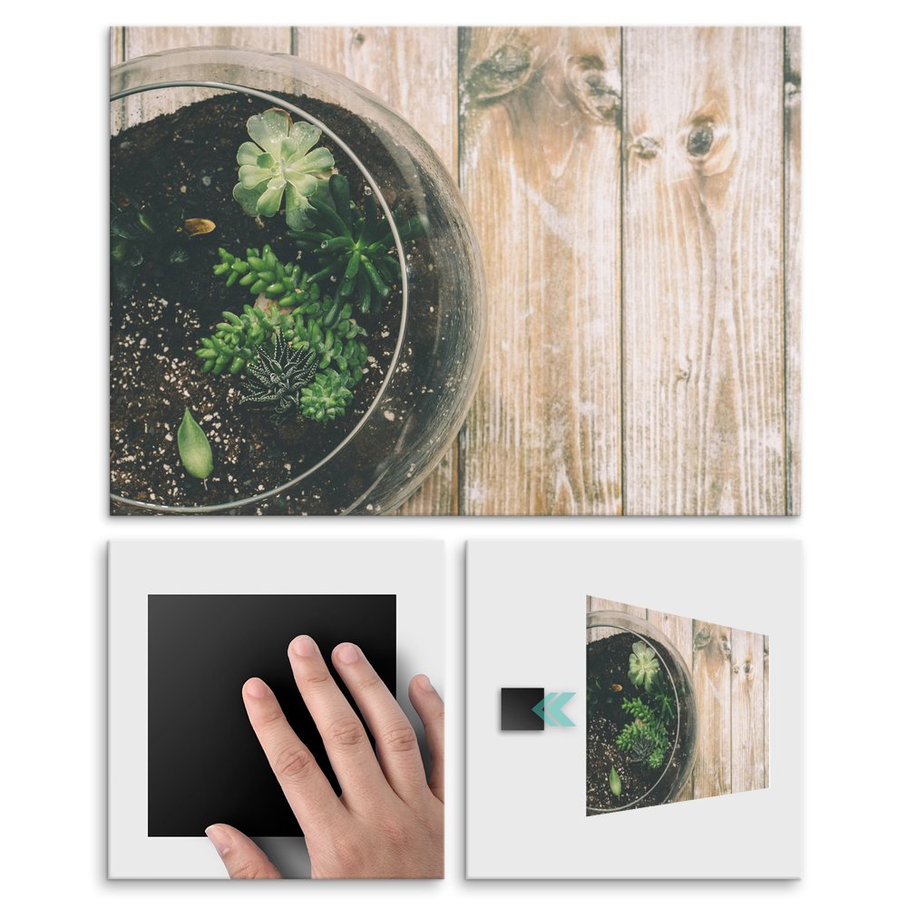 Plakat metalowy wasna natura L
