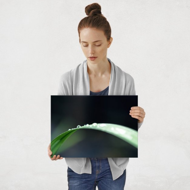 Plakat metalowy po deszczu M