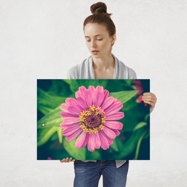 Plakat metalowy cynia L
