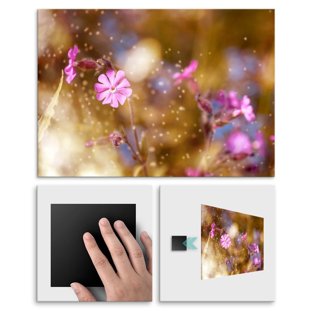 Plakat metalowy majestat kwiatw L