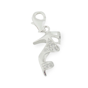 Charms Zawieszka Koralik 925 BRYLANTOWY PANTOFELEK
