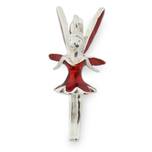 Charms Zawieszka Koralik Srebrny RUBINOWA WRӯKA