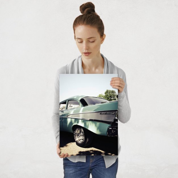 Plakat metalowy oldschollowy Chevrolet M