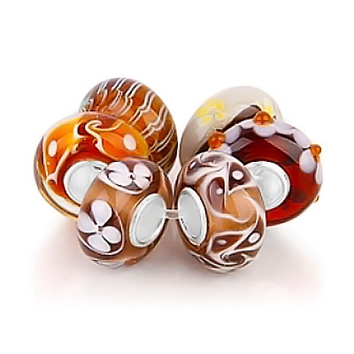 Zestaw Koralikw Charms 925 MITYCZNY FENIKS