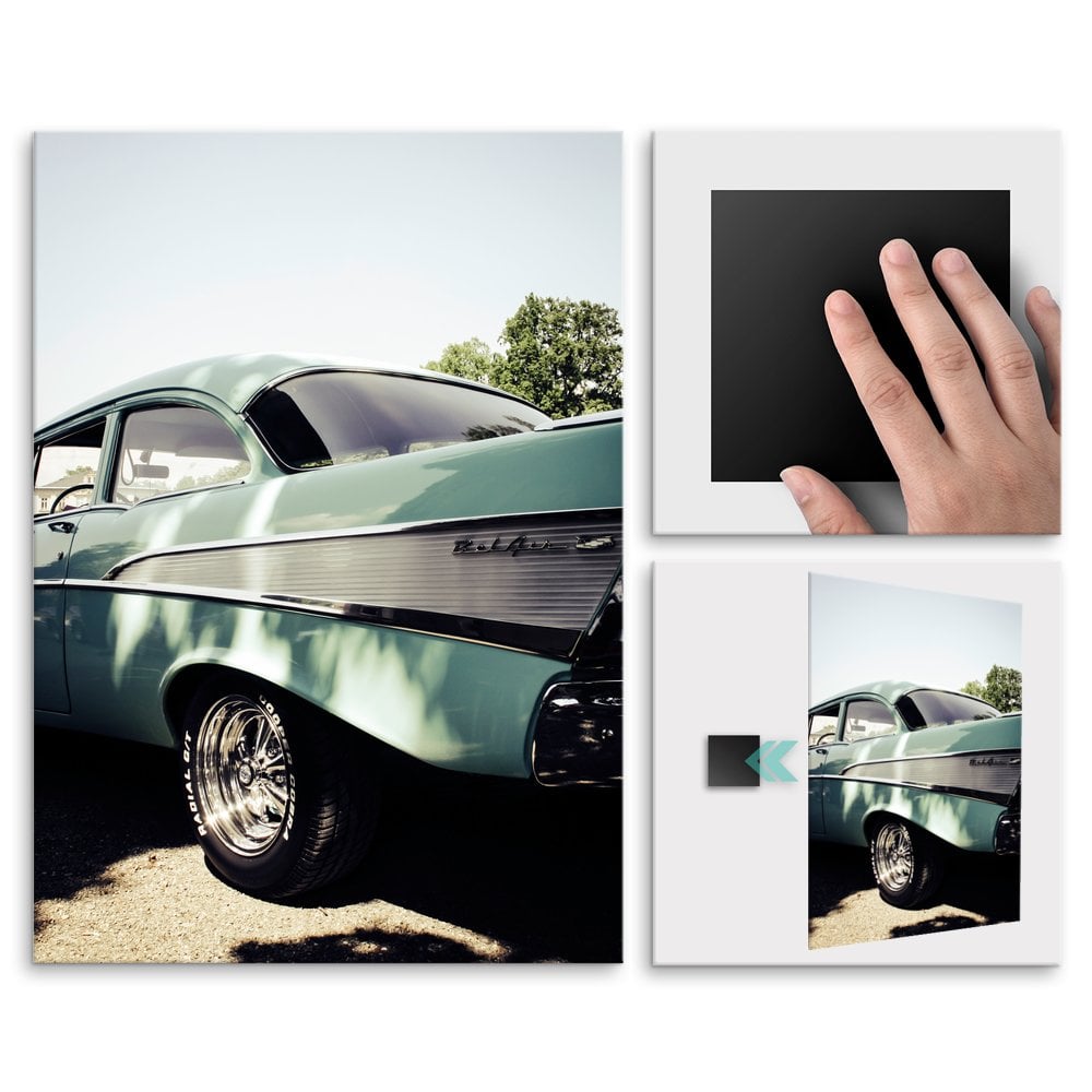 Plakat metalowy oldschollowy Chevrolet L
