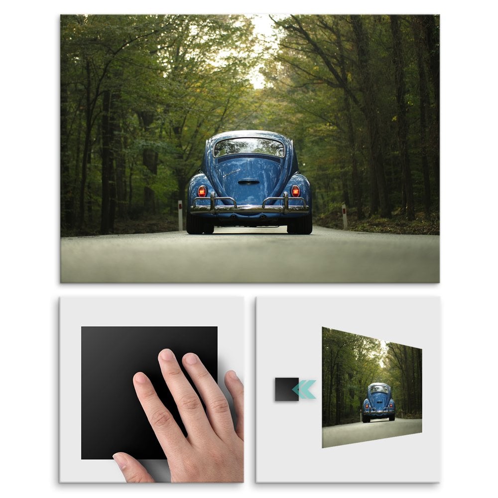 Plakat metalowy Garbus L