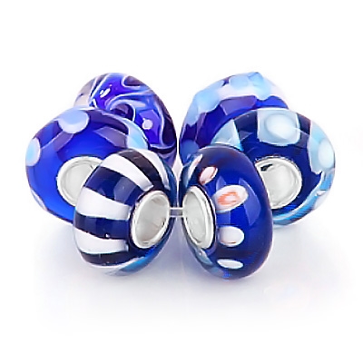 Zestaw Koralikw Charms 925 PODNIEBNE OCEANY