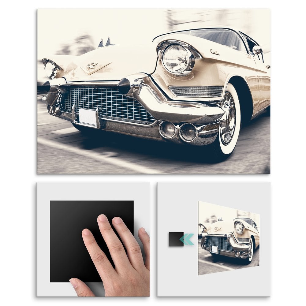 Plakat metalowy Cadillac M