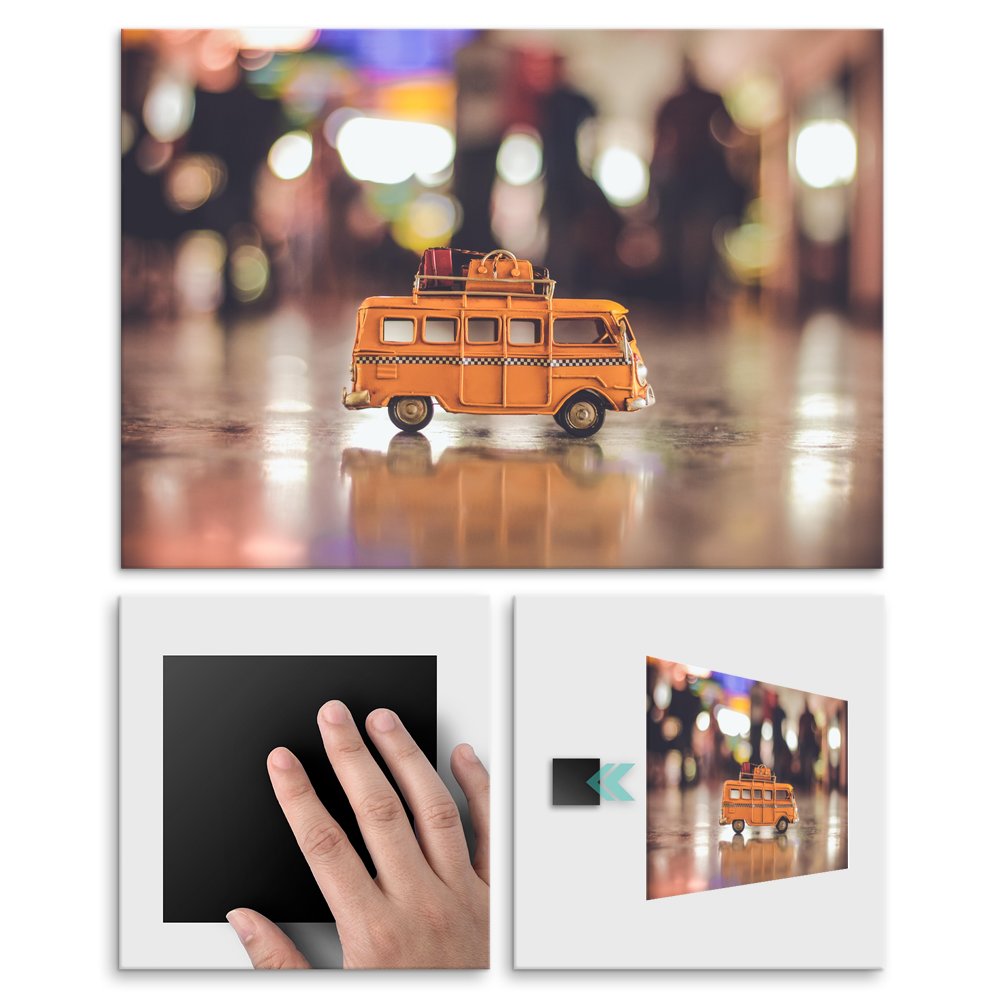 Plakat metalowy zabawka w metrze M