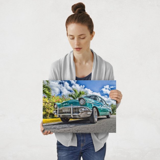 Plakat metalowy klasyczny Chevrolet M