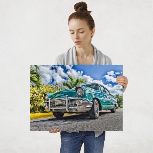 Plakat metalowy klasyczny Chevrolet L