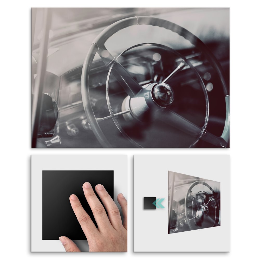 Plakat metalowy Cadillac M