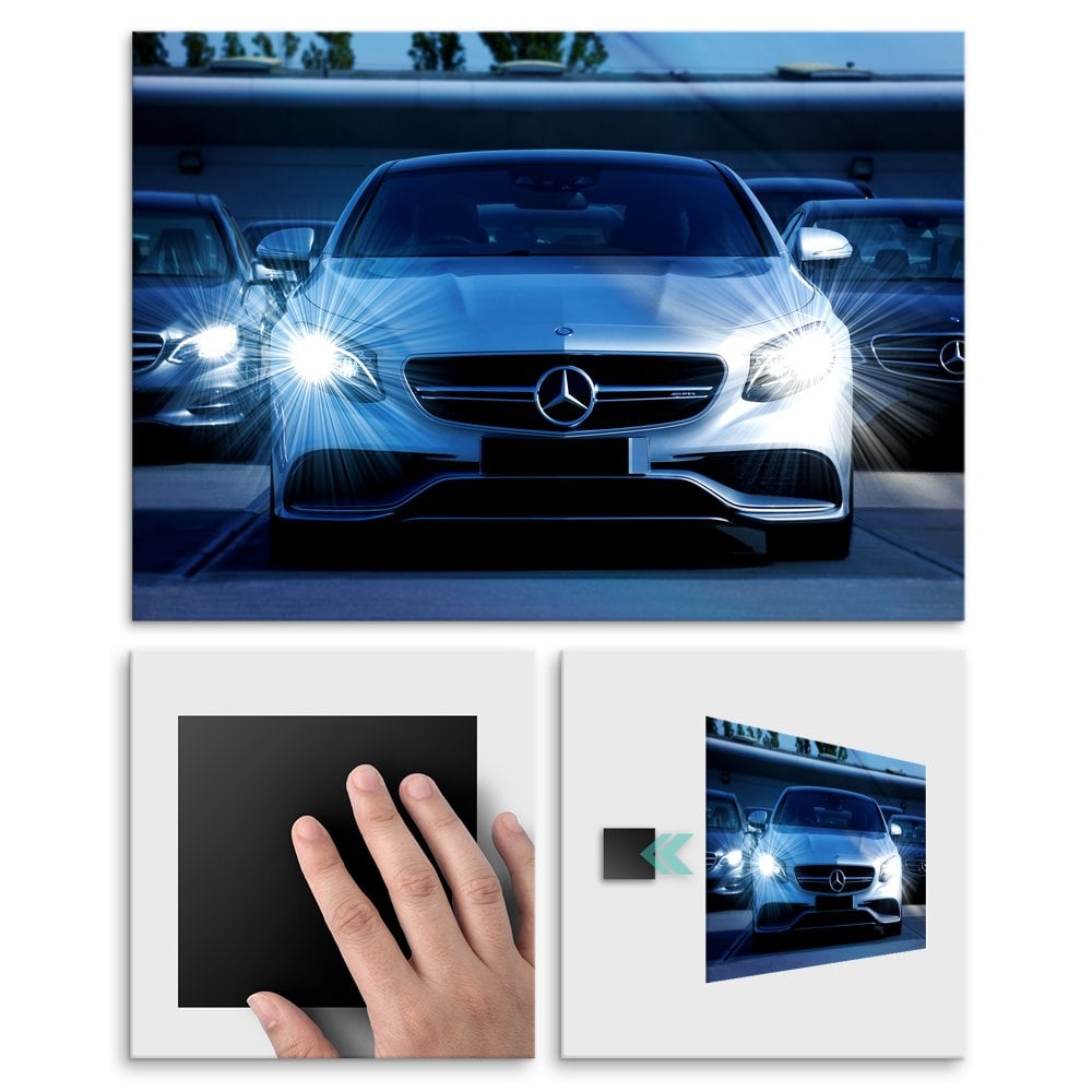 Plakat metalowy Mercedes Benz L