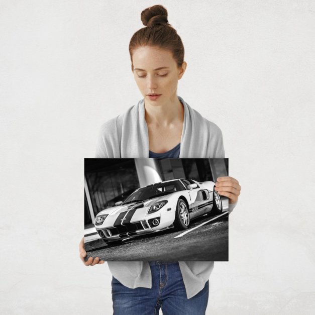 Plakat metalowy Ford GT M