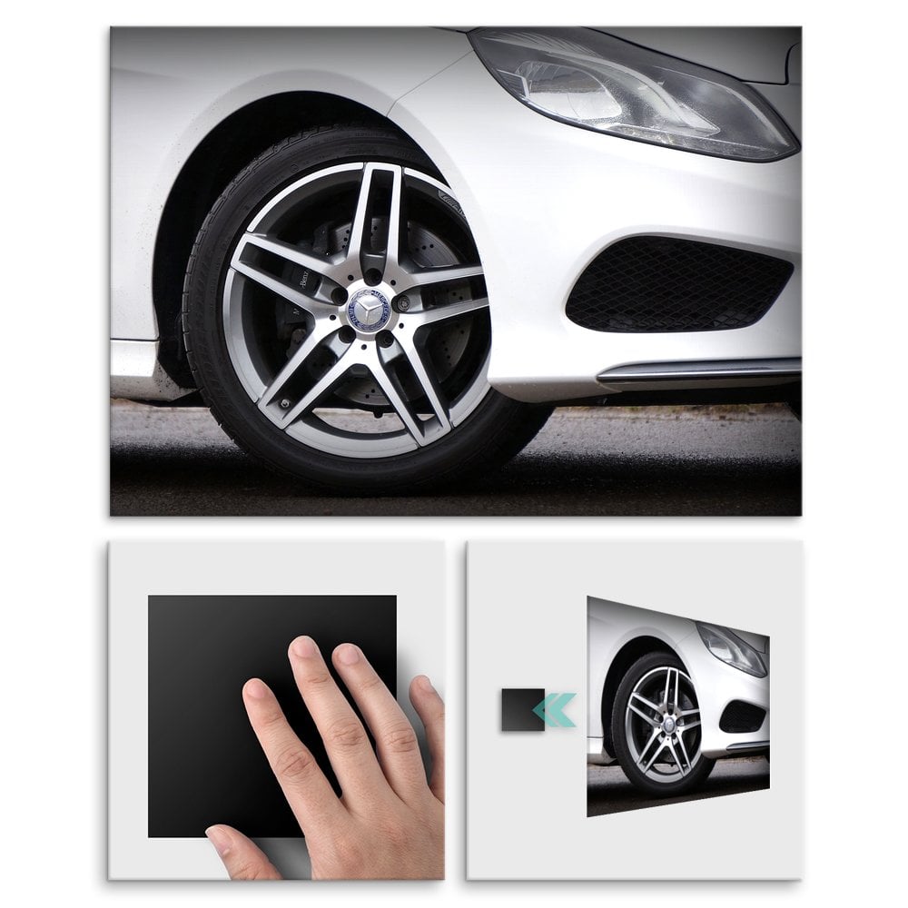 Plakat metalowy Mercedes Benz M