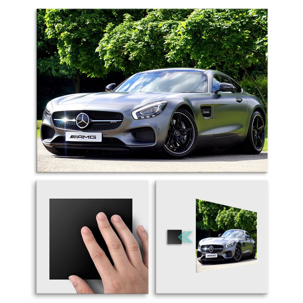 Plakat metalowy Mercedes AMG M