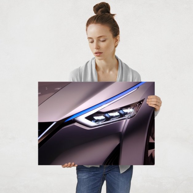 Plakat metalowy nowoczesność L