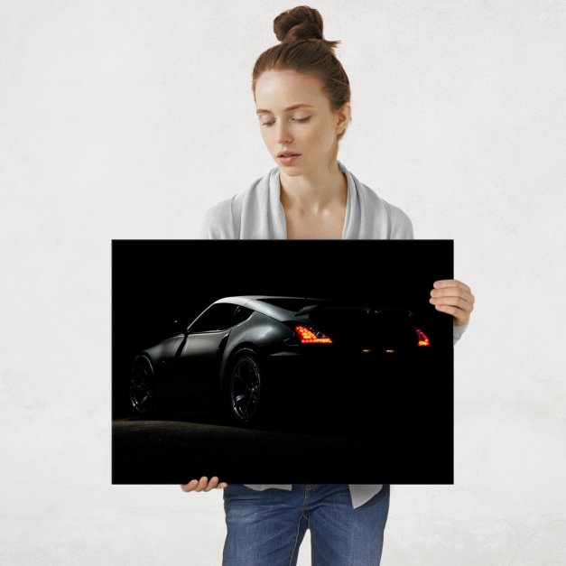 Plakat metalowy Nissan Z370 L