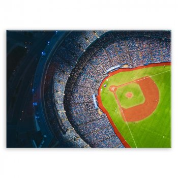 Plakat metalowy baseball M