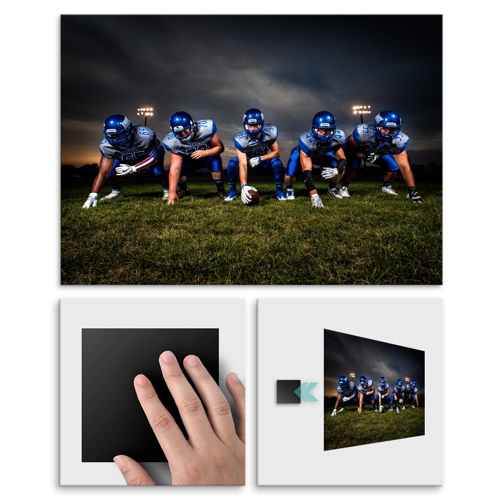 Plakat metalowy rugby L