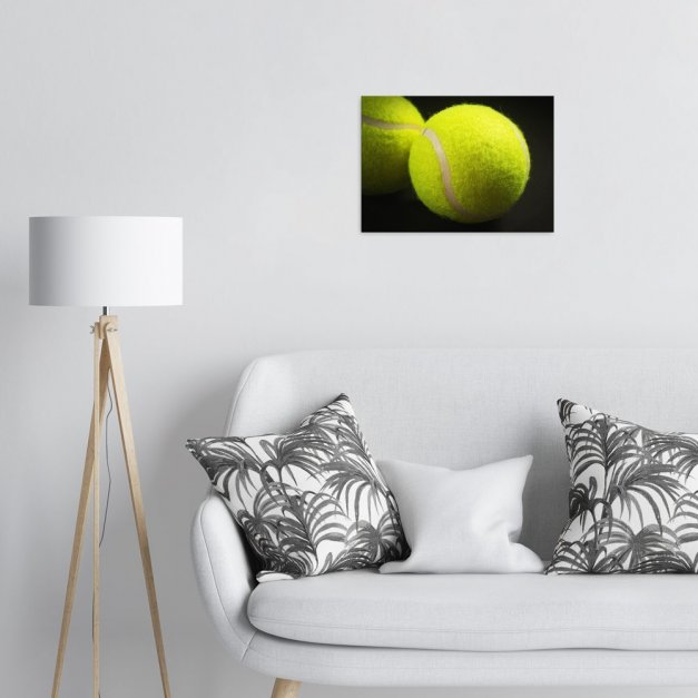 Plakat metalowy piłki do tenisa ziemnego M
