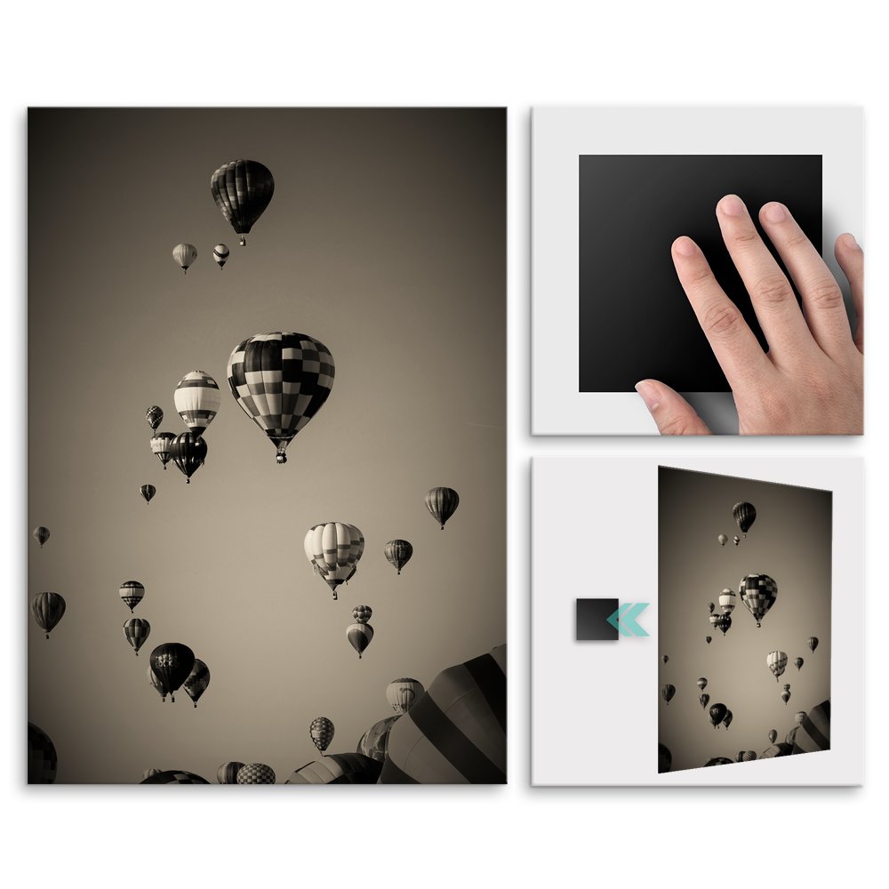 Plakat metalowy balony M