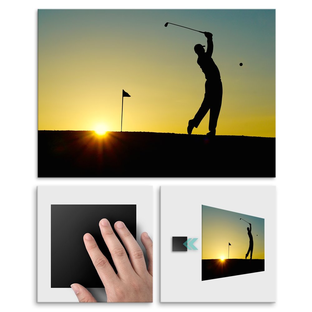 Plakat metalowy golf L